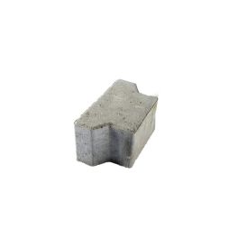 I-steinn hálfur 6cm IBF Grár