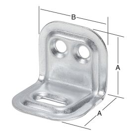 Vinkill 25x30mm 12stk Vormann galv.