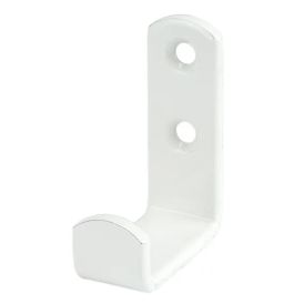 Veggkrókur 65x87x17x35mm Vormann hvítur