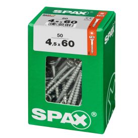 Tréskrúfur TX20 Ø4,5x60 mm 50 stk Spax wirox