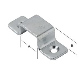 Blik fyrir dragloku 20x9mm Vormann galv.