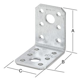 Vinkill 92x92x40mm Vormann galv.