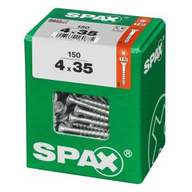Tréskrúfur TX20 Ø4x35 mm 150 stk Spax wirox