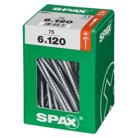 Tréskrúfur TX30 Ø6x120 mm 75 stk Spax wirox
