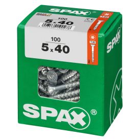 Tréskrúfur TX20 Ø5x40 mm 100 stk Spax wirox