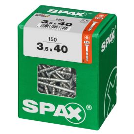 Tréskrúfur TX20 Ø3,5x40 mm 150 stk Spax wirox