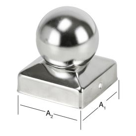 Staurahattur 70mm Vormann ryðfrítt stál