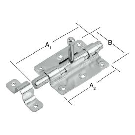 Renniloka 135/100x70mm Vormann galv.