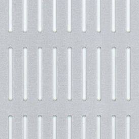 Gataplata ál 250x500x0,8 mm ílöng göt