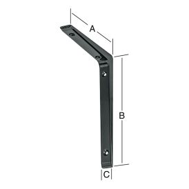 Hilluberi 150x200mm Vormann Elegant svartur