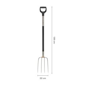 Gaffall fyrir moltu Fiscars ergonomic