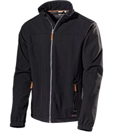 Jakki Softshell str. XL svartur 554P