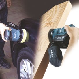 Hjámiðjujuðari 18V Makita Stök vél DBO180Z