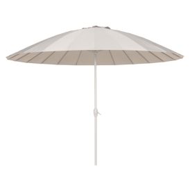 Sólhlíf Eva með sveif og halla Ø270cm Sunfun hvít/grá