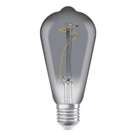 Skrautpera LED E27 1800K Osram 3,4W Ø6,4 mm