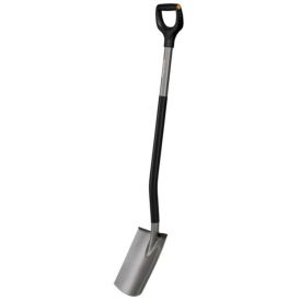 Stunguskófla Fiskars Ergonomic grá