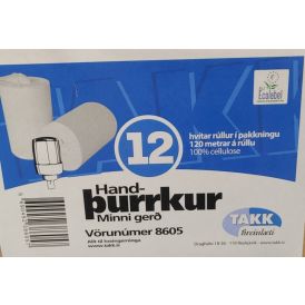 Handþurrkur M lítil 12x120m