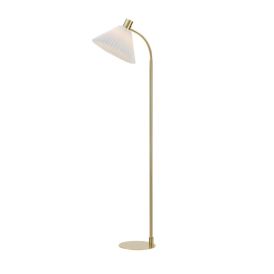 Gólflampi E27 Mira 145 cm gylltur