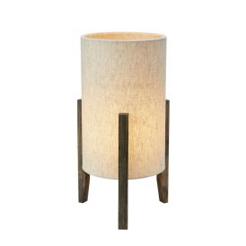 Borðlampi E27 Euca Ø39cm Markslöjd brúnn/beis