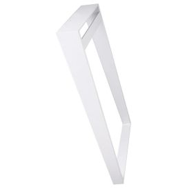 Borðfótur 750x740 mm hvítur