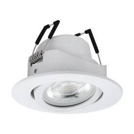 Innfelld ljós LED Connect.Z dimmanleg Saliceto-Z Ø8,8 cm