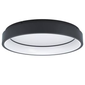 Kúpull LED Ø60cm 26W Marghera-Z svart/hvítt