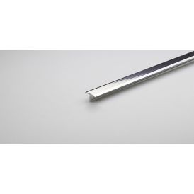 T-prófíll 900x14x9mm Wallmann silfur