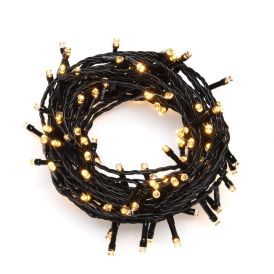 Jólasería hlý með tímastillir 11,9m 120 LED IP44 rafhlöðu Konst Smide