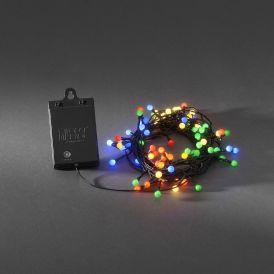 Jólasería 80 LED marglitað ljós Konstsmide 7,9m IP44