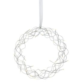 Ljóshringur 35cm 30LED hvítur