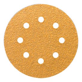 Sandpappír Ø115 mm K40 Craftomat 5 stk ljós