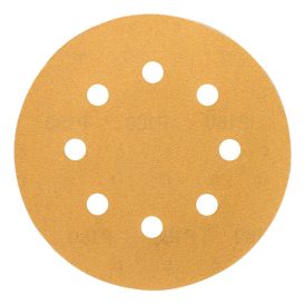 Sandpappír Ø115 mm K180 Craftomat 5 stk ljós