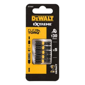 Bitar Torx impact torsion T30x25mm 5 stk DeWALT