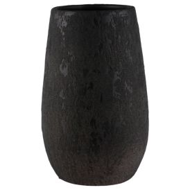 Blómapottur Clelia svartur 30cm Scan-Pot