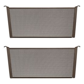 Karfa fyrir Elfa hillukerfi 431x10x180 mm brún