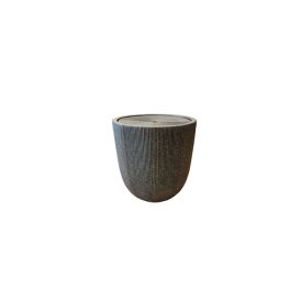 Vatnsbrunnur polystone dökkgrár 32cm Garden Life