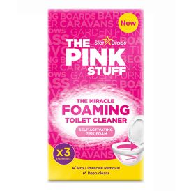 Hreinsiefni fyrir salerni freyðandi The Pink Stuff 3x100g