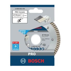 Skurðarskífa keramik 125x22,23mm Bosch