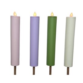 Sólarkerti með gerviljós 90cm 1stk ljós (ATH nokkrir litir)