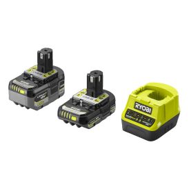 Rafhlaða 2+4Ah og hleðslutæki Ryobi One+ RC18120-242X