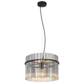 Hangandi ljós E27 Globo Gorley Ø40cm svart