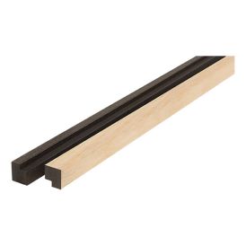 Endalisti fyrir hljóðdempandi plötu 22x25x3000mm 2stk askur