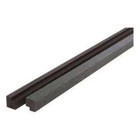 Endalisti fyrir hljóðdempandi plötu 22x25x3000mm 2stk svört