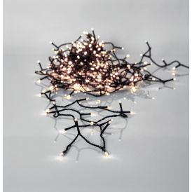 Jólasería hvít 25,6m 360 LED Eglo