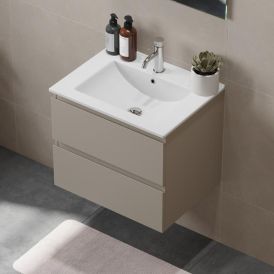 Baðinnrétting með handlaug 60 cm Camden Integrated Marakesh