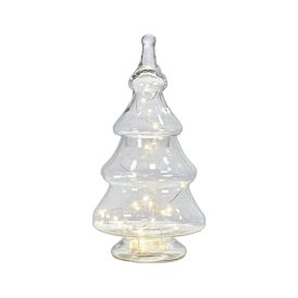 Jólatré með jólaseríu 10 LED rafhlöðu Markslöjd Mini kopar