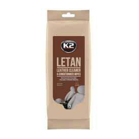 Leðurhreinsir K2 Letan 25 klútar