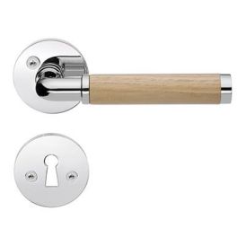 Hurðarhúnn inni Beslagsboden B843EKN króm/eik
