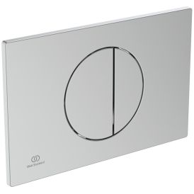 Skolspjald Oleas 230x150 mm burstað króm