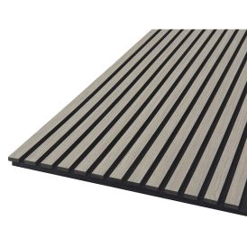 Hljóðdempandi plata Quanti 2440x520x18mm grá eik Fibrotech